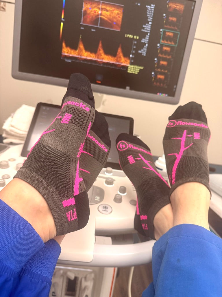 Pedal Artery Ankle Socks